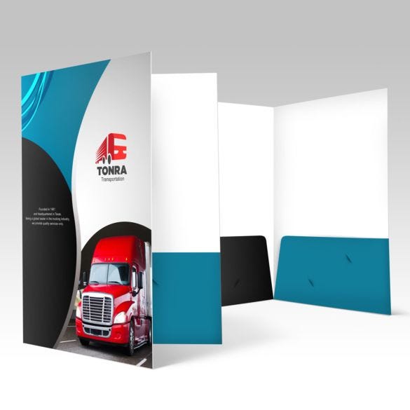 9x12 Presentation Folder - Image 3