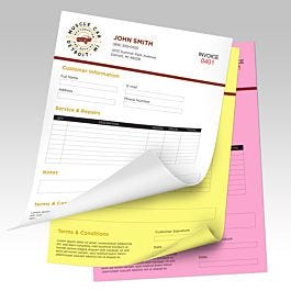 3-part NCR Forms w Variable Numbering