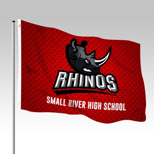 Single Sided Pole Flags - Image 3