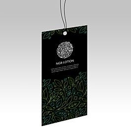 Raised Spot UV Hang Tags